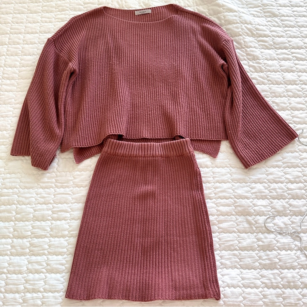 Sweater and Matching Skirts!